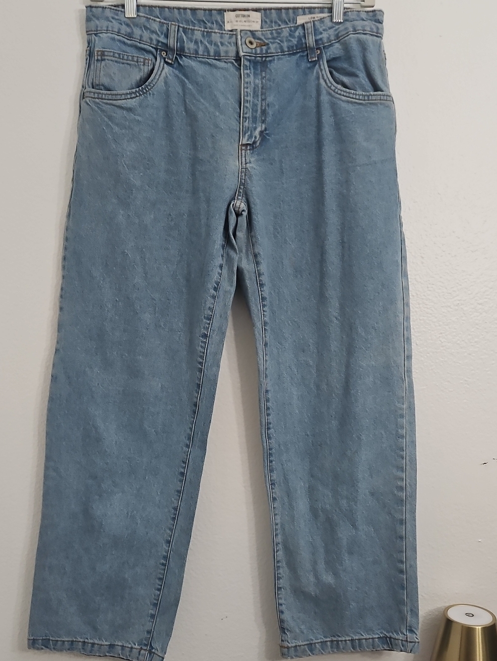 Cotton On Light Blue Women's Straight-Leg Jeans